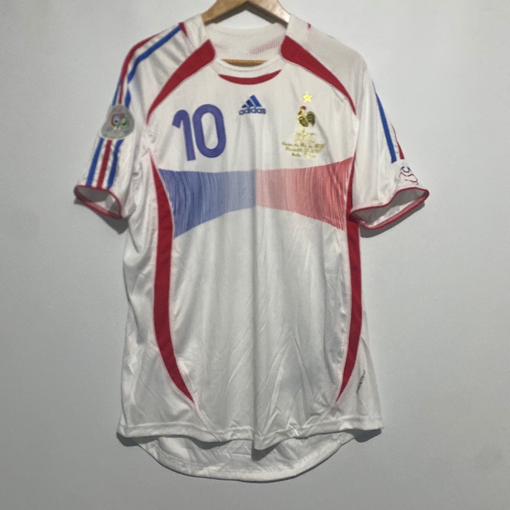 Adidas L France National Team 2006 FIFA World Cup Jersey
